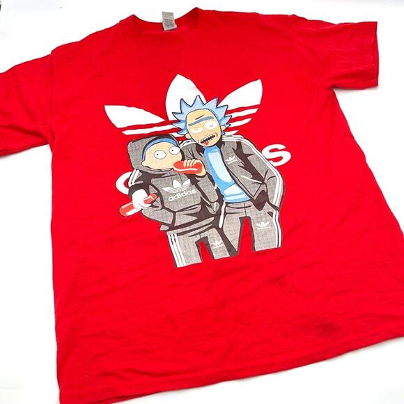 GILDAN T-Shirts Store Rick & Morty Cola & Booze size MEDIUM - Picture 2 of 6